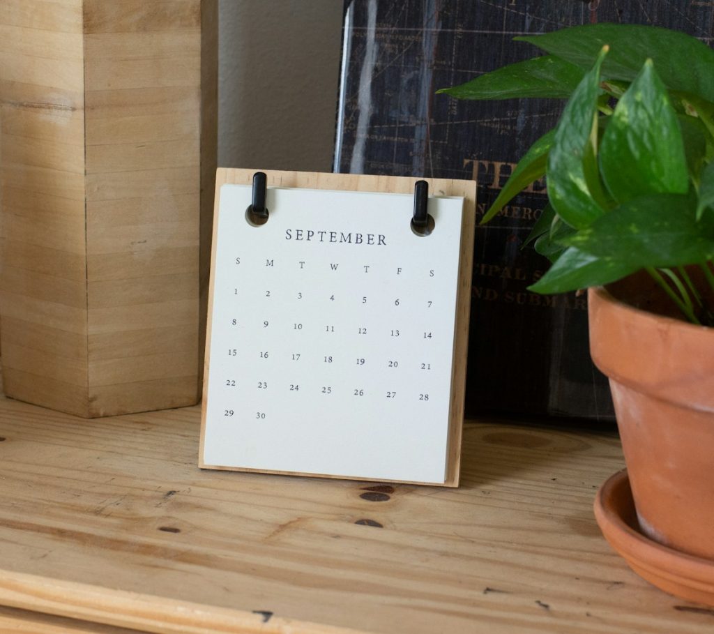 Content calendar for WordPress site